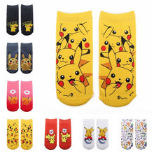 Load image into Gallery viewer, Pikachu Socks
