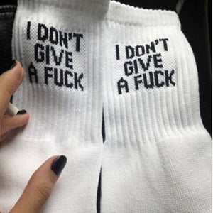 Written socks