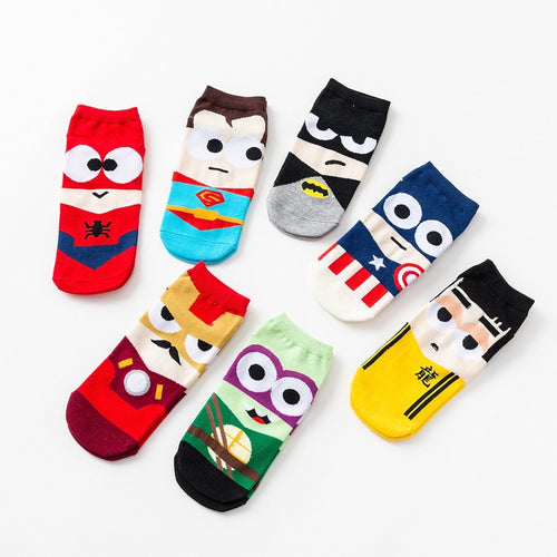 Funny Superhero Socks