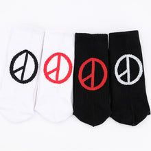 Load image into Gallery viewer, Anti-War Logo Socks