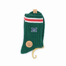Load image into Gallery viewer, M College Socks